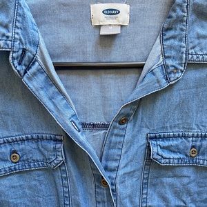 Old navy chambray dress